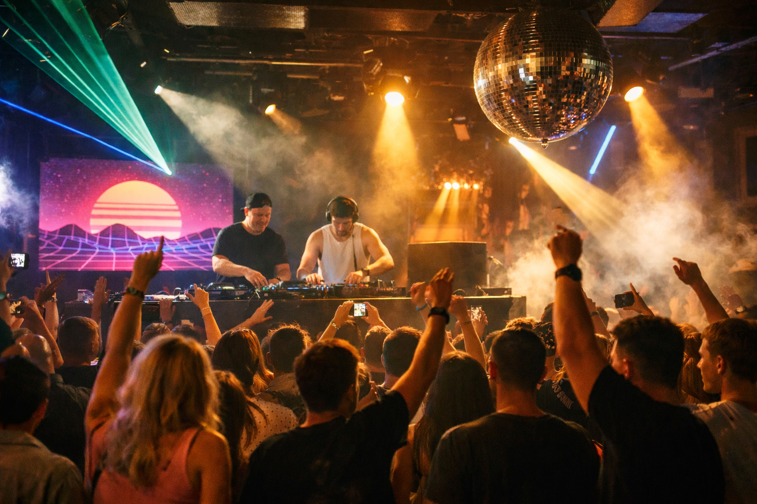 80er 90er Remixe Club: Nostalgie auf dem Dancefloor